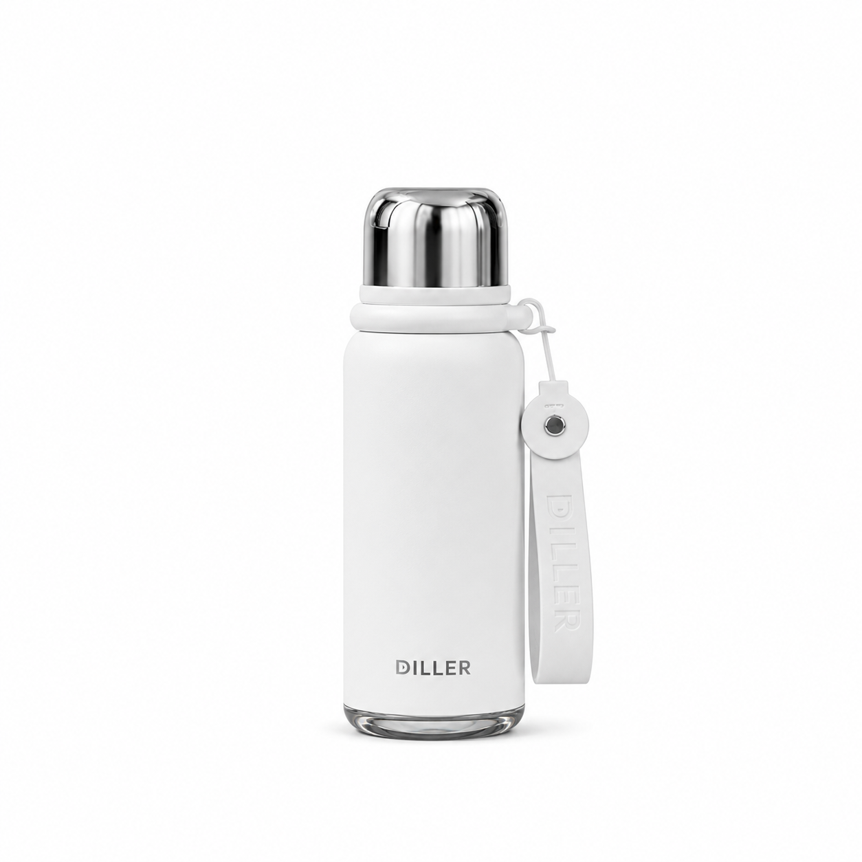 DILLER 580ML Vacuum Insulated Thermos Bottle 316L Stainless Steel 6-Layer Insulation with Carry Strap